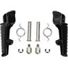 XMT-MOTOR Moto Poggiapiedi Pedane Autista Anteriore Adatto per CBR600RR 2003-2023 CBR1000RR 2004-2023 CB1000R 2008-2023