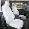 Zcera Coprisedili Coprisedili In Pelle Per Tesla Per Model Y 2020-2024, Set Completo Di Coprisedili. Auto Interni(Bianco)