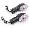FNCVTM Indicatori Frecce LED Moto Per Y&amaha TDM900 TDM-900A XJR1300 XSR 700 900 YBR 125 250 XT 1200Z Indicatore Di Direzione Anteriore Per Motocicletta(Clear)