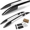 CHROMEMASTER | Barre da Tetto, Rail Tetto Compatibile con Fiat Panda Cross Hatchback 2014+; Sono Utilizzate per il Montaggio di Portapacchi, Box da Tetto o Portabiciclette | Costruzione in Alluminio