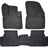 J&J AUTOMOTIVE Norm Liners Tappetini Auto su Misura per Citroen C5 Aircross 2018-2025, Set da 4 Pezzi, 3D in Gomma TPE, Antiscivolo, Inodore, Colore Nero
