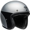 BELL HELMET CUSTOM 500 CHASSIS SILVER/BLACK XL ECE6