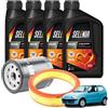 kW&HP KIT TAGLIANDO 2 FILTRI + 4LT OLIO MOTORE ORIGINALE 5W40 600 1.1