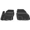 MTM Tappetini Gomma per Ford Connect Transit 2014-2023 Design a Vaschetta, su Misura con Bordi Rialzati cod. 3D 5408