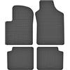 Motohobby Set di tappetini in gomma per Fiat 500/595/695 (dal 2007) / Ford KA II (2008-2016) su misura