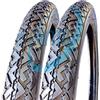 ECOVELO 2 COPERTONI RUOTE PNEUMATICI GOMME 2 3/4-14 80/80 14 MOTO PIAGGIO GRILLO FREE