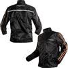 A-Pro Tuta Moto Giacca Antipioggia Impermeabile Antiacqua Antivento Arancione XL