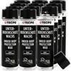 TECPO Cera protettiva per sottoscocca spray, 12 x 500 ml, protezione per sottoscocca cera, protezione anticorrosione