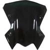 Cvgffs Moto Parabrezza Anteriore In Plastica Vento Shield Schermo Deflettori Per Kawasaki Z900 2020-2023, Nero