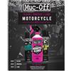 Muc-Off Clean, Protect & Lube Kit, Kit Pulizia Moto per Pulire, Proteggere e Lubrificare la Tua Moto, Include Detergente Moto, Spray Protettivo Moto e Lubrificante Moto