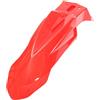 Meetpon Parafango anteriore universale per moto, accessorio per moto, rosso