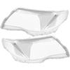 SHGJGH Lenti Fanali Per Subaru Per Forester Per SH 2009-2013 Alloggiamento Trasparente Copri Lente Fari Anteriori Coprilampada Paralume Per Auto Copertura per Fanali Anteriori(1 paio)