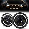 ODKBFG Fari Anteriori Fari A LED Da 7 Pollici Per Suzuki Per Samurai Faro Proiettore(2piece 40w black)