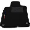 Somer Car Tappetino Auto SOLO LATO GUIDA 1pz compatibile con Honda Civic 2017-2022 | 1 tappeto su misura in moquette, bandiera francia