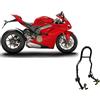 WinNet Cavalletto alza moto anteriore compatibile con Ducati Panigale 1199 v2 955 v4 959 v4s v4r alzare sollevare la gomma ruota davanti