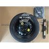 D'ANGELO 1988 Kit Ruotino di Scorta 15 compatibile con Fiat 500/500E/500C con Cric, Chiave e Sacca