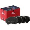 kW&HP KIT 4 PASTIGLIE PATTINI FRENO ANTERIORI PER QASHQAI J10 1.5 106CV