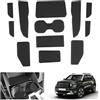 GAFAT Compatibile con Citroen C3 Aircross 2025 2026 e-C3 Aircross EV (Freno Elettronico) Tappetini Antiscivolo, Tappetino Gomma per Console Centrale, Cuciture de Porte, Accessori C3 Aircross (Nero)