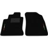 Somer Car Kit Tappetini Auto SOLO ANTERIORI 2pz compatibili con Daihatsu Terios 2005-2017 | Set 2 tappeti anteriori su misura in moquette, bandiera Italia
