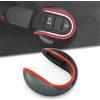 Heinmo - Custodia di ricambio Per chiave Cooper F55 F56 Clubman Countryman, colore: Nero