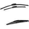 Generic For Chery for Tiggo 5 for Grand for Tiggo5 DR6 EVO6 2014-2021 Spazzole tergicristallo for auto Set 26 +18 Sostituzione tergicristallo anteriore posteriore(Front Rear 3pcs)