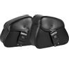 Difmqf Borsa Moto Borse Laterali Per Moto Con Lucchetto Con Password, Portautensili Laterali Universali Per Kawasaki Per Suzuki Per Cruiser Bobber Borsa Sella Multifunzionale