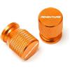 YCYHMHH 2 tappi ermetici per valvole pneumatici K-TM Adventure 990 1050 1090 1190 1290 Super Adventure Adv moto veicolo ruota pneumatico tappi ermetici - Avventura arancione