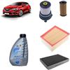 OP Kit tagliando 4 filtri + 6L olio 5W-30 Q8 Prestige compatibile con Renault megane iv sporter 1.5 BLUE DCI 115 Gasolio 2018+