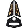 labelbike - Adesivi 3D Moto Manubrio Protezione e Decorazione in Resina compatibile con Yamaha TMAX 530 2012-2016 - Colore Carbonio Oro