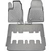 Car Lux - AR02748, Tappetini in gomma sagomati con bordo alto 3D