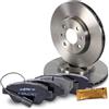 ENVA MADE FOR QUALITY BESTPRICE Set freni asse anteriore incl. dischi freno ventilati Ø mm + pastiglie freno anteriori, compatibile con ALFA ROMEO MITO (955_), FIAT 500 (312_), FIORINO (225_), LINEA, PANDA, QUBO