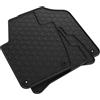 TEXER Tappetini per auto in gomma per Volkswagen Polo V 6R 6C 2009-2017