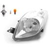 Johns Faro alogeno anteriore per Toyota Yaris XP9 01/06-11/08 Faro sinistro.