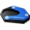 SWDJILNV Stand Pad Laterale Per GSX S1000GT S750 2015-2023 Per GSXS 750 1000 GT GSXS750 1000GT Supporto Ingrandito Estensione Cavalletto Pad