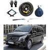 D'ANGELO 1988 Kit Ruotino di Scorta 16 compatibile con Mercedes Vito con Cric, Chiave, Guanti e Sacca