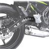 Genérico Confezione di adesivi per bilanciere con logo compatibile con Kawasaki Z650 (bianco)