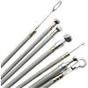 Generico Kit trasmissione 7 cavi fili con guaina in teflon Compatibile con Vespa PK 50 S/PK 50 XL