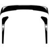 Xxiucj Ala Di Coda Spoiler Baule Per VW Per Tiguan Per MK2 2017-2023 Spoiler Posteriore Tetto Laterale Ala Alettone Auto(Gloss Black Set)