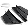 Cerlingwee Ala del per Moto, 1 Paio Ala Aerodinamica per Moto Carenature Laterali in Fibra di Carbonio Winglet Carenatura per Moto Alette Aerodinamiche Anteriori Misura Universale