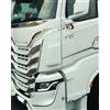 24/7 AUTO Deflettori anti-polvere per camion Iveco S-Way, decorazioni in plastica, parapolvere sinistro + destro