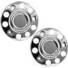 Easy Link - Copricerchi da 22,5, in acciaio INOX