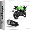 MOTOTOPGUN mivv scarico racing nocat mk3 inox nero compatibile con kawasaki z400 z-400 2021 2022 2023 mototopgun
