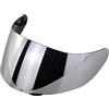 Mulcort Casco Parabrezza Moto Visiera a Lente Integrale per AGV K1 K3SV K5, Silver