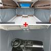 BREMER SITZBEZÜGE Blackout - Set di tende oscuranti per VW T4 Transporter Caravelle Multivan dal 1990 al 2003, protezione solare, accessori da campeggio