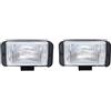 J/J 2x Fari Antinebbia Alogeni Ausiliari Luce Supplementare Fendinebbia 12V Auto Camion Bus 4x4