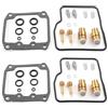 JAYWIS Parti Kit Di Riparazione E Revisione Carburatore Per Motociclette Per Suzuki VX800 VS1400 Intruder 1990-1991-1992. Kit Guarnizioni E Getti Ripristino Carburatore
