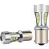 REPYL P21W Led BAY15D PY21W BA15S Bianco 1300Lm Lampadina LED for auto P21/5W Indicatori di direzione 1156 3030 1157 T20 W16W T15 W21/5W 7443 W21W 7440 (Color : 1157 P21 5W BAY15D, Size : Wit)