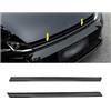 Kdbcet Griglia Paraurti Anteriore Striscia Griglia Anteriore Nera Lucida Per VW Per Golf 7 Per 7.5 Per Paraurti MK7 Per Griglia Decorativa Accessori Griglia Griglia Anteriore(7.5 Grille)