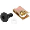 Lampa 91656 Clip Fit-Kits, Kit Clip di Fissaggio per Carene (5 MA) - 10 pz - Nero
