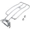 XMT-MOTOR Sella Monoposto Portapacchi Adatto per Harley Touring Electra Glide Road King FLHT FLHR 1997-2005 (Cromato)